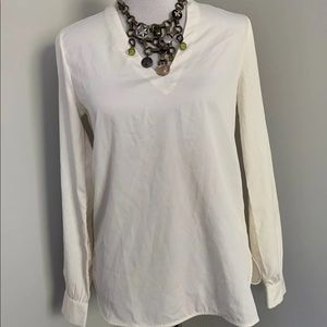 Banana Republic off white blouse- size XS